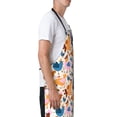 thumbnail image 2 of Goofa Cute Chickens Printed Waterproof Apron 33" Chef Aprons for Men Heavy Duty Chemical Work Apron Adjustable Bib Apron, 2 of 9