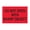 Red, variant on 8 x 10 in. Do Not Open with Sharp Object Labels, Fluorescent Red