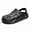 Black, variant on New Summer Men's Clogs EVA Outdoor Trendy Hollow Bird's Nest Shoes Ins Style Closed-Toe Beach Slippers Thick Sole