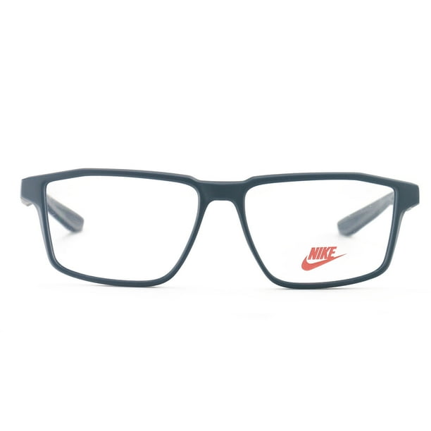 Nike Men Eyeglasses Frames Nike 5003 415 Matte Blue 50 14 130 Rectangle