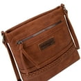 thumbnail image 5 of Wrangler Crossbody Bags for Women Western Hand Woven Satchel Purse, Brown, 5 of 7