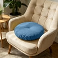 thumbnail image 7 of Large Round Floor Cushion, 16.5 Inch Thick Pouf Ottoman for Sitting, Meditation Pillow for Living Room and Bedroom, Soft Floor Seating and Decorative Accent, Home Comfort Gift, 7 of 7