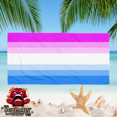 thumbnail image 2 of Serviette de Plage BI-CURIOUS PRIDE, 2 of 3