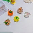 thumbnail image 6 of Shimmering Glass Halloween Pumpkin Figurine Decorative Object For Mantles Bookshelf Display Collectible Gift, 6 of 8