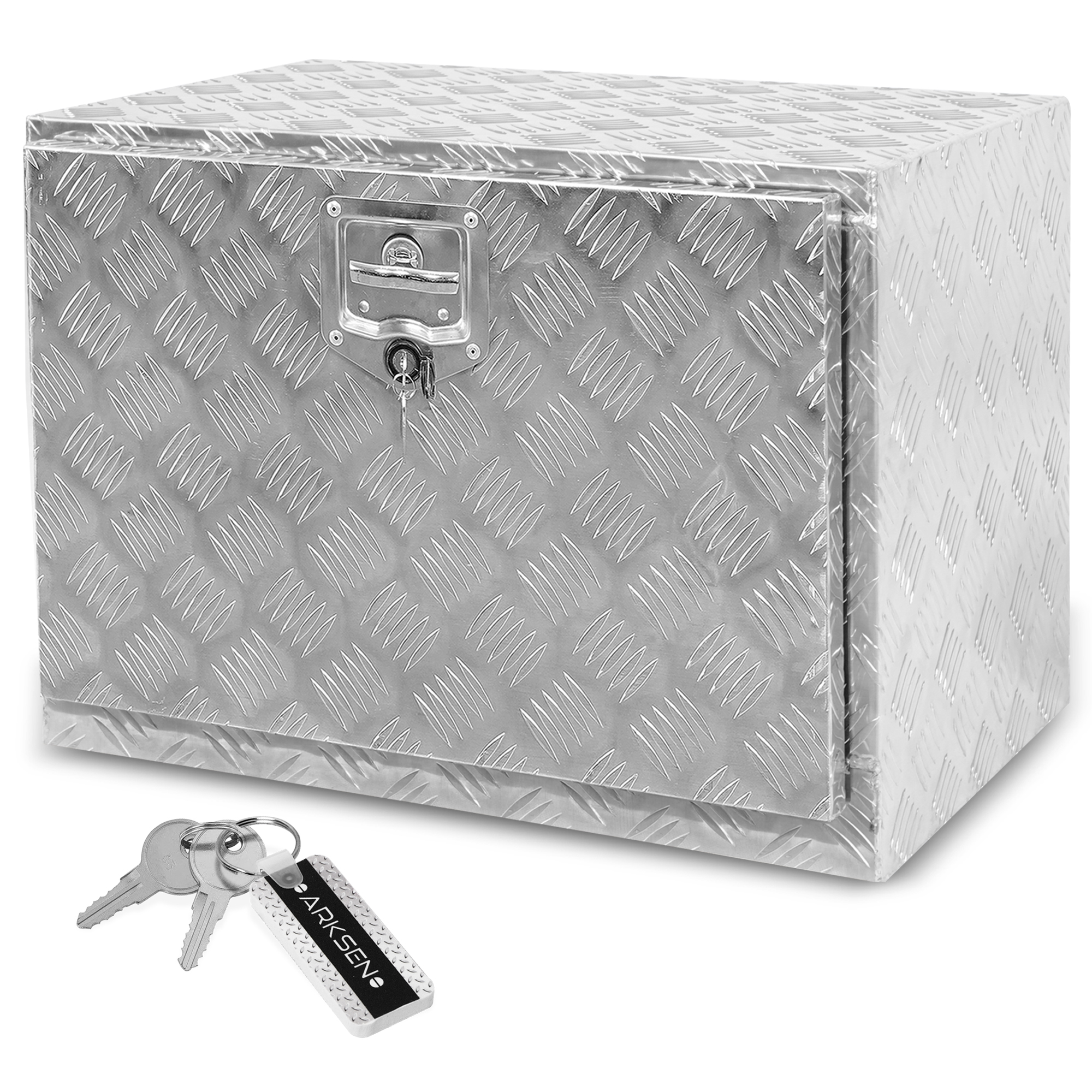 Arksen 24" Aluminum Underbody Tool Box Trailer Tote Flatbed Storage