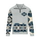 thumbnail image 3 of Blusa y camisa de manga larga con cuello vuelto para hombre, sudadera estilo western con estampado vintage y cremallera de un cuarto, jersey de manga larga con media cremallera y bolsillos, camisa de, 3 of 4