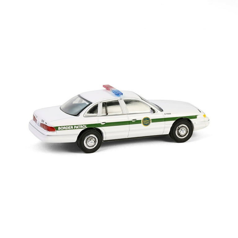1/64 1997 Crown Victoria, US Customs & Border Patrol, Hot Pursuit