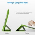 thumbnail image 3 of iPad Mini Case, SuprJETech® Gold 2 Serial Apple iPad Mini and the New iPad Mini 1/2/3 All Models Slim-Fit Folio Smart Case Cover with Auto Sleep/Wake Feature (Green), 3 of 7