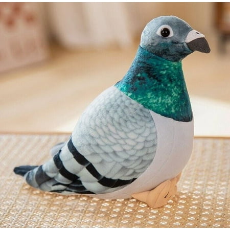 New Green Pigeon Bird Stuffed Animal Plush Toys Toddler Doll Kids Gifts 8"