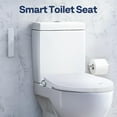 thumbnail image 2 of SPECSTAR Smart Heated Bidet Toilet Seat with Remote Control, Self-Cleaning Dual Nozzles for Rear and Front Cleansing, Adjustable Temperature Settings with Warm Air Dryer, Soft Close Lid, Nightlight, 2 of 7