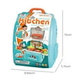 thumbnail image 3 of Version A Children Role Play Kitchen Toy With Play Food And Makeup Tools For Preschool Learning In Durable Plastic Material A, 3 of 8