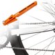 thumbnail image 5 of Regla de medición de verificación de cadena portátil para medir Zulema cadena de estiramiento de bicicleta plegable Naranja, 5 of 8