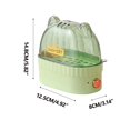 thumbnail image 3 of SUTENGDA Egg Boiler 2 Egg Capacity Boiled Egg Cooker Egg Steamer Electric Egg Cooker Multifunctional Egg Maker Auto Shut Off Egg Cooker Machine for Soft  Half  and Hard Boiled Eggs, 3 of 8
