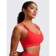 thumbnail image 5 of Sujetador deportivo CRZ YOGA Softness Mold Butterluxe con cuello en V para mujer, 5 of 5