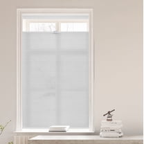 Lumi Home Furnishings 23-inch x 64-inch Top-Down/Bottom-Up Cellular Shades Light-Filtering White