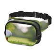 thumbnail image 2 of Honeii golf ball perched on a tee Print Square Double Layer Waist Bag,Waist Belt Bag Fashion Fanny Women and Men,For Travel Running Hiking Walking, 2 of 9