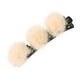 thumbnail image 2 of -Horquillas de pompón de invierno Tejido y arreglo Artefacto Pinza para el cabello Pinza lateral Pinza frontal Pinza para el flequillo Pinza para el cabello con pompón, 2 of 3