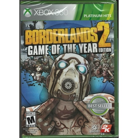 Borderlands 2: Game of the Year Edition (Platinum Hits) Xbox 360 (Brand New Fact