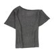 thumbnail image 1 of Alfani Blusa brillante para mujer, gris, pequeña, 1 of 2