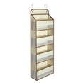 thumbnail image 4 of Organizador colgante sobre la puerta BLESIY Estante de gran capacidad para cocina baño y guardería Beige, 4 of 8