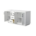 thumbnail image 7 of Wyndham Collection WCF292960DGGCXSXXMXX Miranda 60" Double Free Standing Vanity Cabinet, 7 of 7