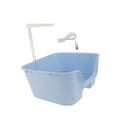 thumbnail image 4 of Bañera para loros, baño automático para pájaros, ducha, percha, bomba, jaula USB, juguete de material PP, fácil instalación, ideal para cacatúas, peri Azul, 4 of 8