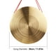 thumbnail image 5 of Gong 30cm Hand Gong Platillos Latón Cobre Gong Capilla Instrumento de percusión de ópera con martillo de juego redondo Meterk  Gong, 5 of 6