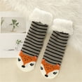 thumbnail image 5 of CYSFASHION Socks for Women Compression Home Slipper Winter Fashion Impact Early Fall Fashion Plush Christmas Gifts Fuzzy Socks Dark Gray, 5 of 9