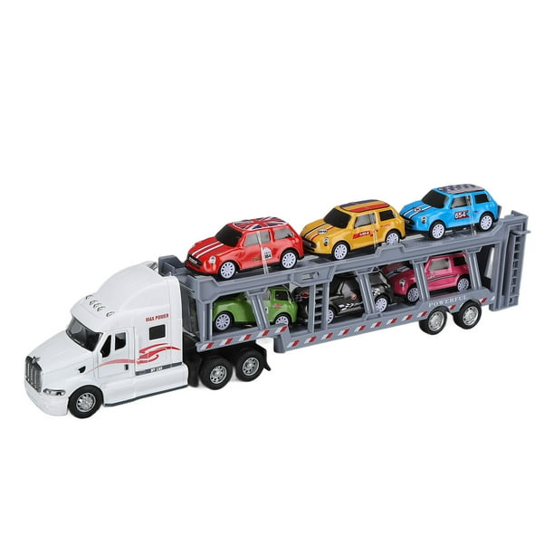 Transport Transporteur de voitures camion Véhicules jouets éducatifs  Voiture cadeau pour enfants