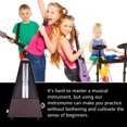 thumbnail image 2 of Labymos Universal Pyramid Mechanical Metronome ABS Material for Guitar Violin Piano Bass Musical Instrument Practice Tool for Beginners, 2 of 8