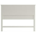 thumbnail image 6 of Hawthorne Collections Traditional Wood Queen Panel Headboard in Off White, 6 of 16