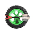 thumbnail image 1 of Rbaofujie Halloween Decorations Car Mounted Mini Spare Tire Trunk Small Tire Small Shovel Motorcycle Electric Car Rear PartBaby Room Decor Green, 1 of 4