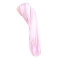 thumbnail image 3 of Satin Sleep Hair Bonnet, Long Hair Wrap for Braids, Elastic Hair Cap, Hair Protection Sleep Cap for All-Night, Fade-Preventing Satin Bonnet, Comfortable Hair Care Cap for Long Hair & Braids(H), 3 of 7