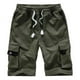 thumbnail image 2 of Bermudas 2024 Pantalones Cortos Cargo Holgados Y Casuales Pa, 2 of 8
