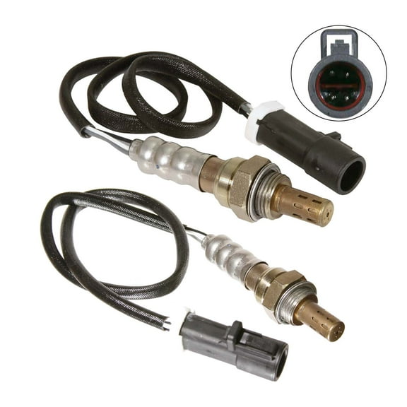 Maxfavor 2X O2 Oxygen Sensor for Ford Taurus 1996 1997 1998 V6 Flex Fuel Engine Upstream/Downstream