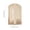 Beige, variant on French Lace Curtain Sheer Rod Pocket Window Panel 55x63 Inch, Floral Embroidery Semi-Sheer for Living Room Bedroom