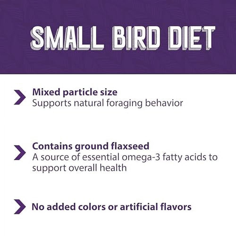Mazuri | Small Bird Breeder Food | 25 Pound (25 lb.) Bag