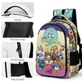 thumbnail image 4 of Looney Tunes Cartoons Backpack Bookbag Casual Daypack Travel Backpacks for Work Hiking Camping, 4 of 8