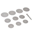thumbnail image 3 of Wood Tools11pcs Cutting Tool Durable Metal Cutting Tools Die Grinder Accessories High Capacity, 3 of 5