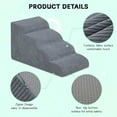 thumbnail image 5 of Dog Stairs For Small Dogs And Cats 20 H 4 Steps Dog Ramp For High Beds Couch Sofa Waterproof Pet Stairs With Removable Washable Cover NonSlip Sturdy Pet Steps, 5 of 8