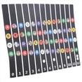 thumbnail image 1 of Fretboard Chord Fret Note Sticker Guide for Ukulele Beginner 10PCS, 1 of 5