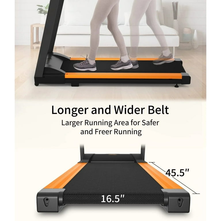 SupeRun Foldable 2.5HP Treadmill for Home, APP Control