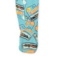 thumbnail image 3 of Hot Wheels Baby Boys or Girls Two-Way Zip Front Footed Pajama One-Piece, Sizes 0-6/9M, 3 of 3