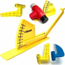 HD Switch Mower Deck Leveling Gauge For John Deere Replaces AM130907 MTD 490-900-0041 Cub Cadet 490-900-0041 Stens 750-442 w/ Rigid Arm and Extended Base for Ease of Use (OEM Upgrade) Leveler Gage