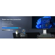 Mini PC with AMD Ryzen 7 8845HS, Upto 5.1GHz, Desktop Computer with 32G DDR5, 512G PCIE4.0 SSD, Windows 11 Pro, HDMI/USB-C, 4K Triple Display, Radeon 780M Graphics, 2.5Gbps LAN, WiFi6E, VESA