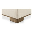 thumbnail image 4 of Moe's Home Collection June Ottoman Oatmeal Fabric Ottomans, 4 of 5