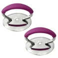 thumbnail image 7 of Uxcell Stainless Steel Pot Lid Knob Silicone Handle Purple 2Pack, 7 of 7
