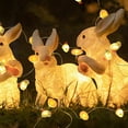 thumbnail image 4 of Apmemiss Easter Chicks String Light Easter Decorations, Cute Animal Chicken Decoration Lights, Battery Operated 6.56 ft 20 LED Lights for Home Decor, Party, Birthday, Camping, Kid Bedside lamp, 4 of 7