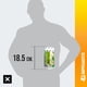 thumbnail image 3 of Creatina 500GR 43 Supplements 1200 Servicios Manzana y Mango multicolor Unitalla, 3 of 4