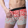 thumbnail image 2 of Wyobmus Valentines Day Mens Underwear Novelty Boxer Briefs Ultra-Thin Underwear Breathable Seamless Comfortable Shorts,Size S-2XL C-Gray, 2 of 8